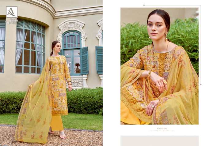 Simona By Alok Printed Designer Dress Material Catalog
